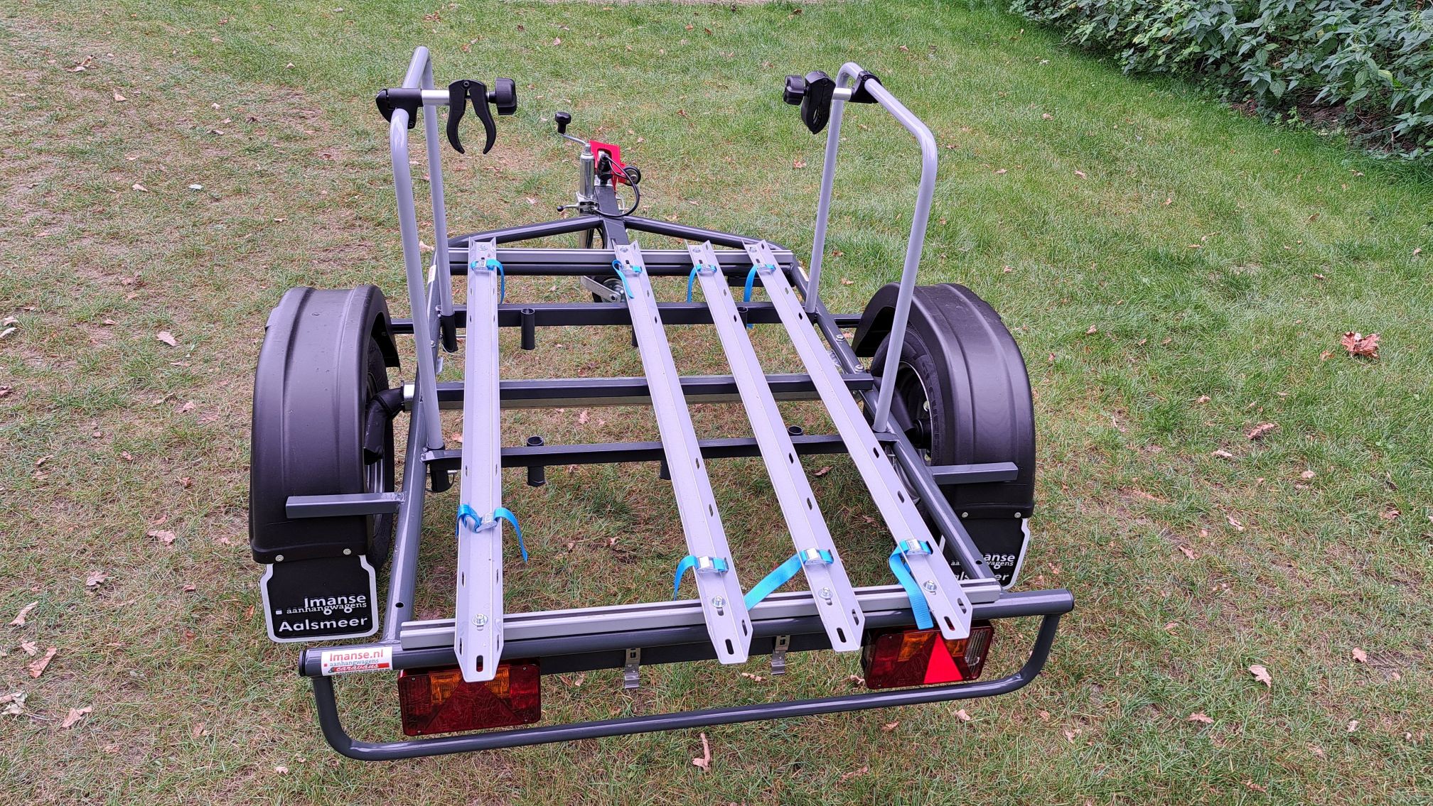 Bakfietsaanhanger achterkant